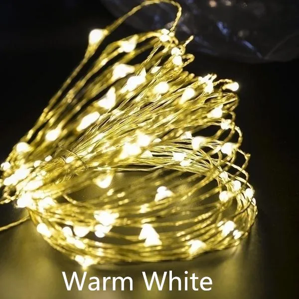 2/3/4/5/10M LED String Lights for Xmas Christmas Tree Garland Outdoor Party Wedding Decoration