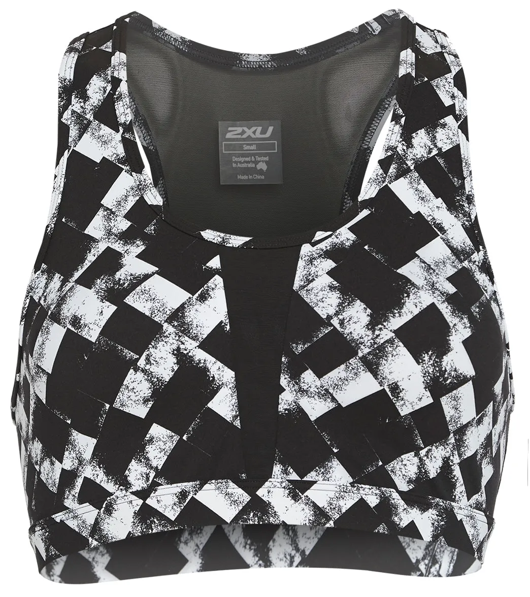 2XU Women's Perform Medium Impact Crop Sports Bra