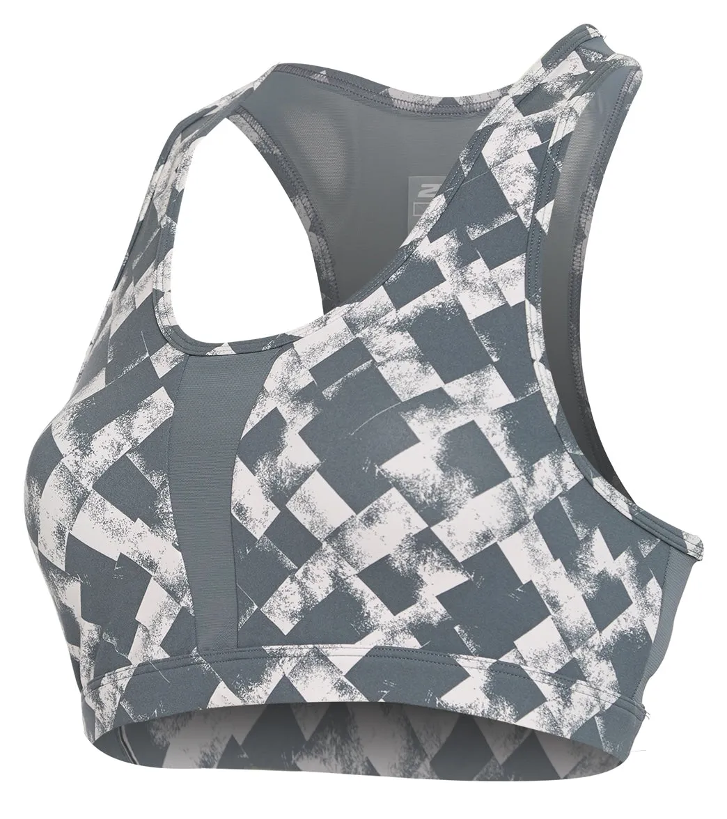 2XU Women's Perform Medium Impact Crop Sports Bra