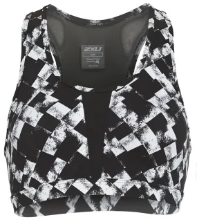 2XU Women's Perform Medium Impact Crop Sports Bra