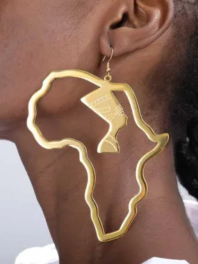 African Queen Hoop Earrings