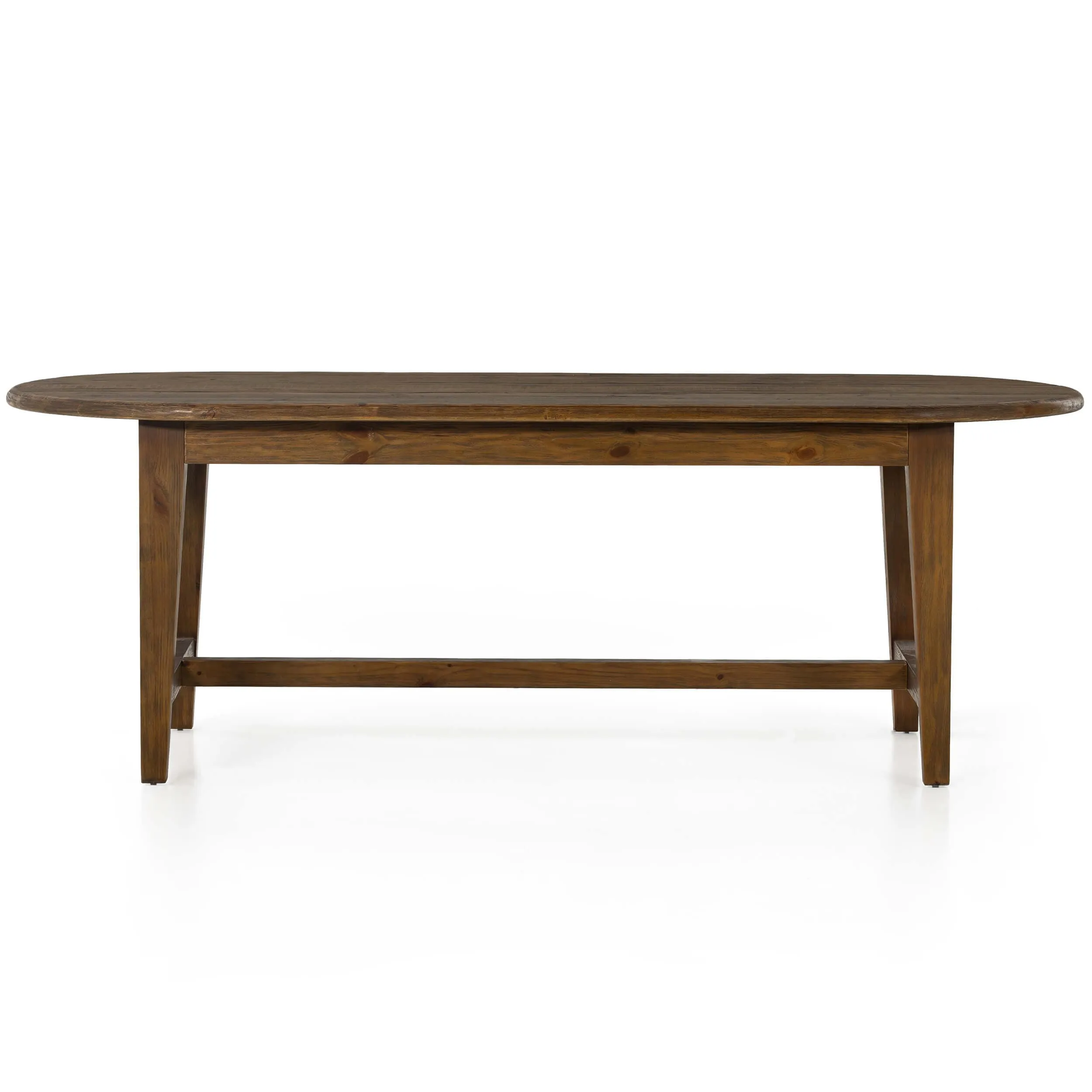 Alfie 87" Dining Table, Waxed Pine