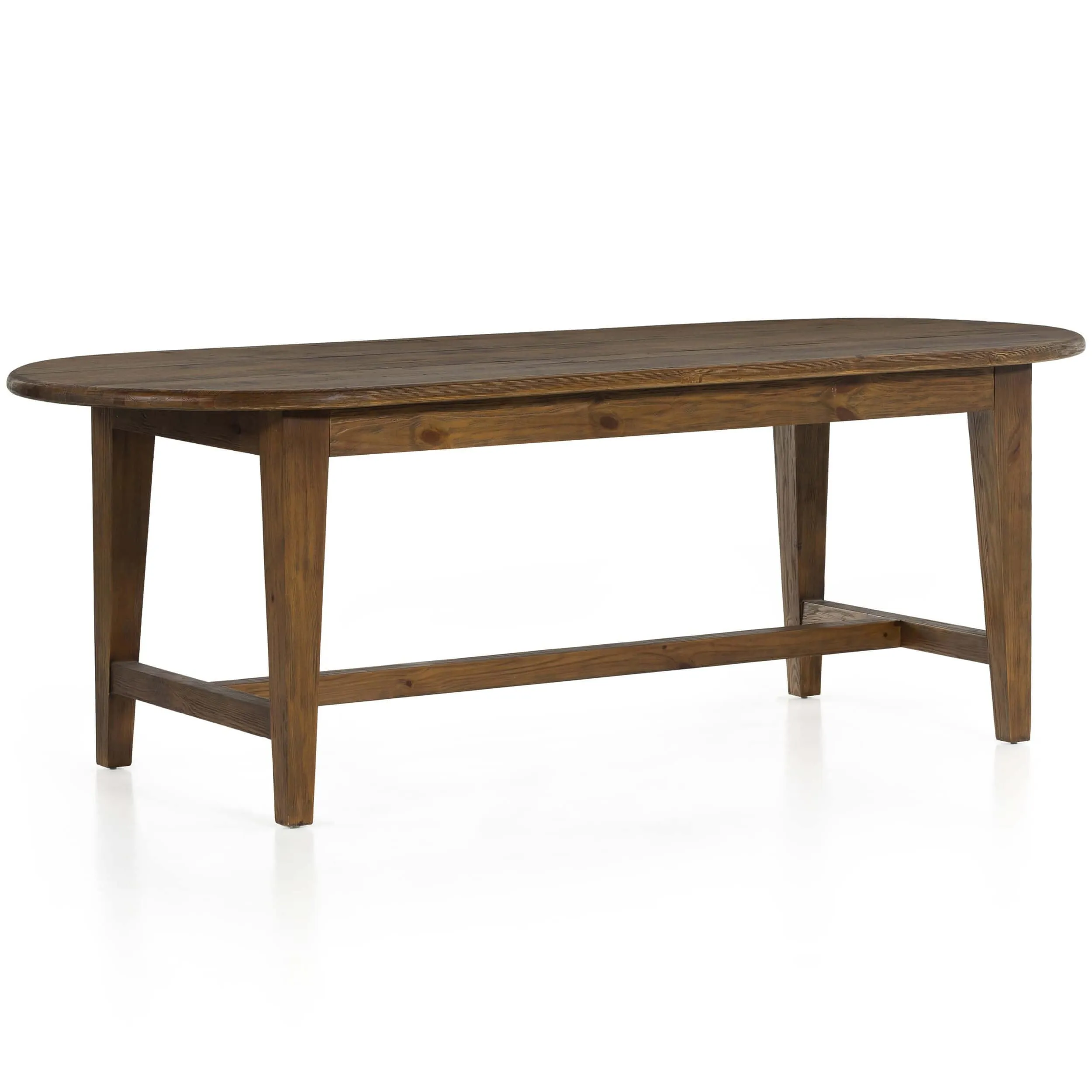 Alfie 87" Dining Table, Waxed Pine