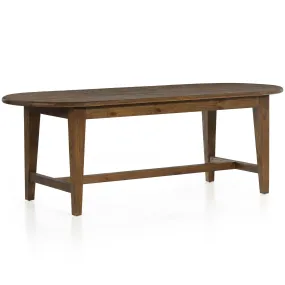 Alfie 87" Dining Table, Waxed Pine