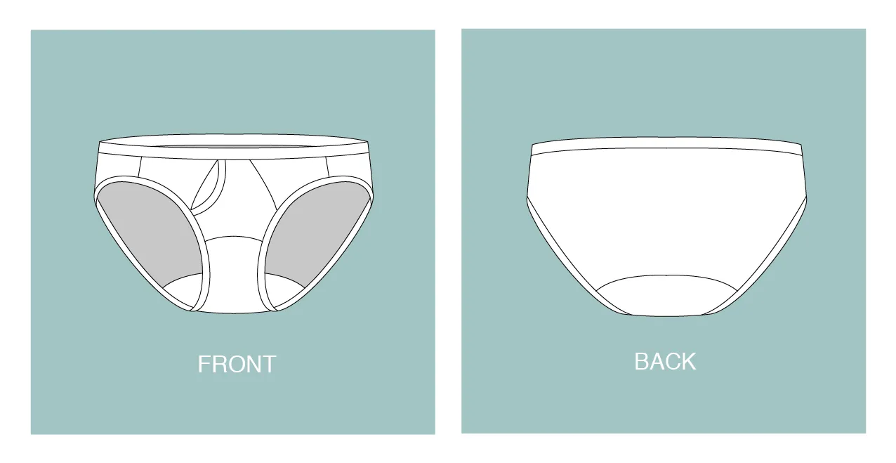Arcsin Undies - Arccos Undies Mod Pack - Downloadable PDF Sewing Pattern