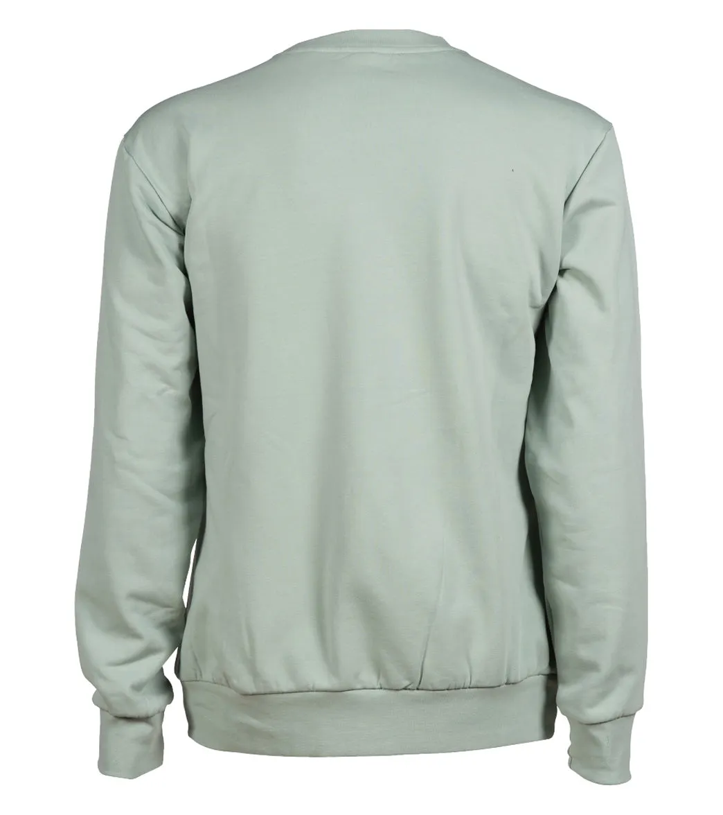 Arena Unisex Solid Crewneck Sweatshirt Jade