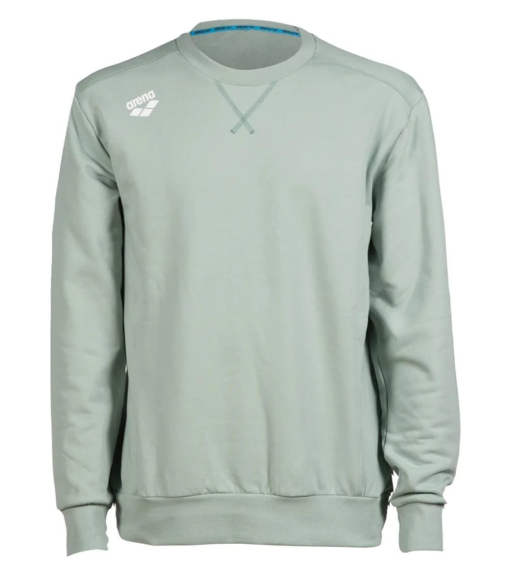 Arena Unisex Solid Crewneck Sweatshirt Jade