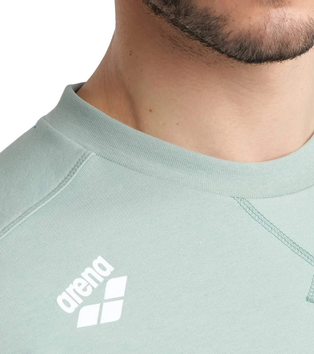 Arena Unisex Solid Crewneck Sweatshirt Jade