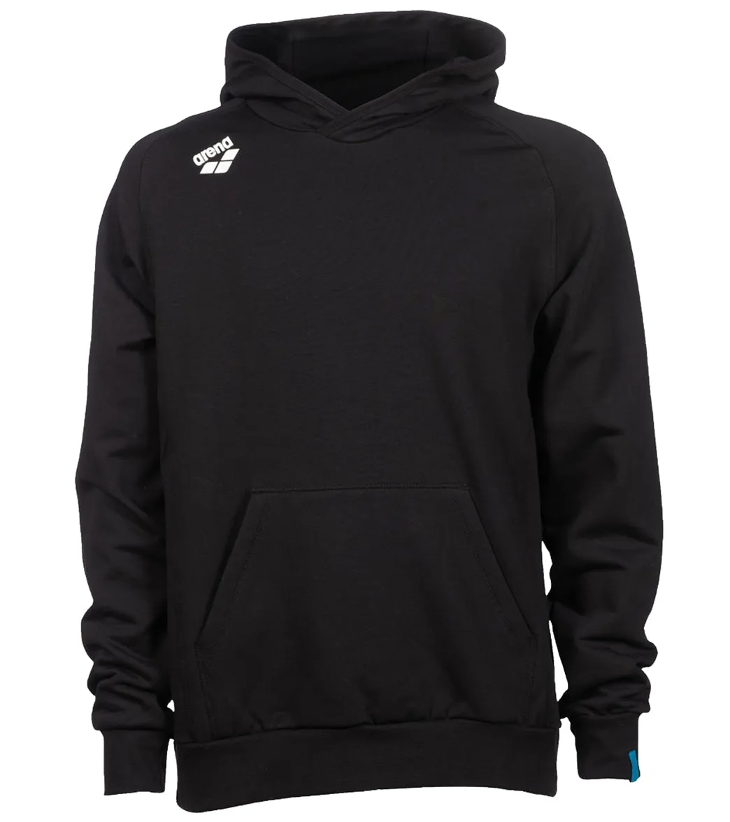 Arena Unisex Team Panel Pullover Hoodie Black