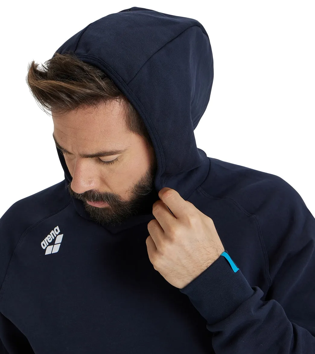 Arena Unisex Team Panel Pullover Hoodie Navy