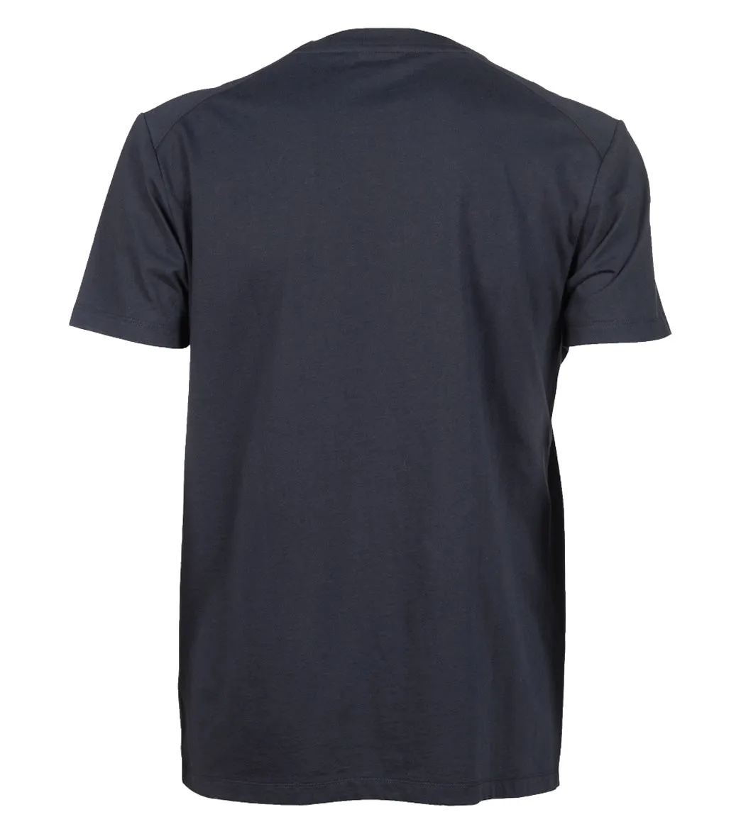 Arena Unisex Team Panel Short Sleeve T-Shirt Navy