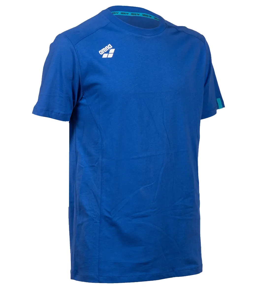 Arena Unisex Team Panel Short Sleeve T-Shirt Royal