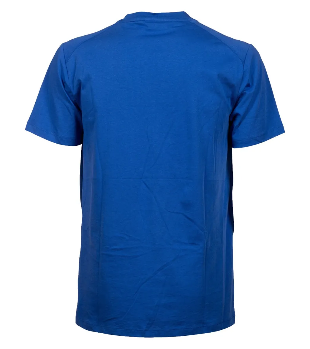 Arena Unisex Team Panel Short Sleeve T-Shirt Royal