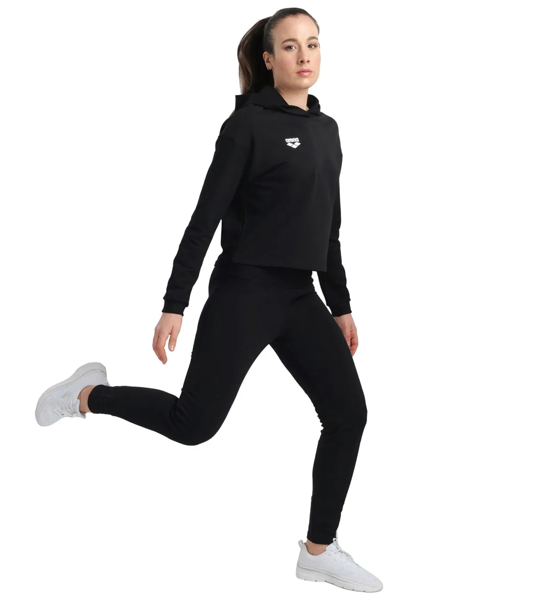 Arena Women's Fleece Pullover Hoodie Black
