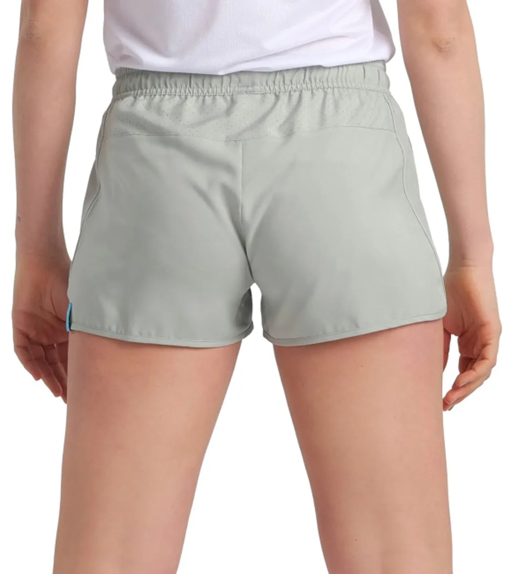 Arena Women's Solid Team Shorts Jade