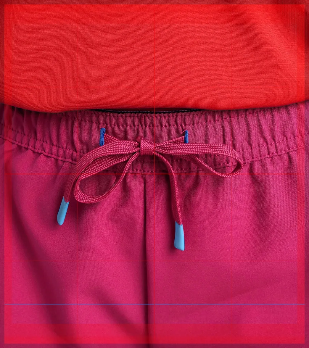 Arena Women's Solid Team Shorts Pinky