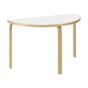 Artek Aalto Half-Round Table 95 - Birch