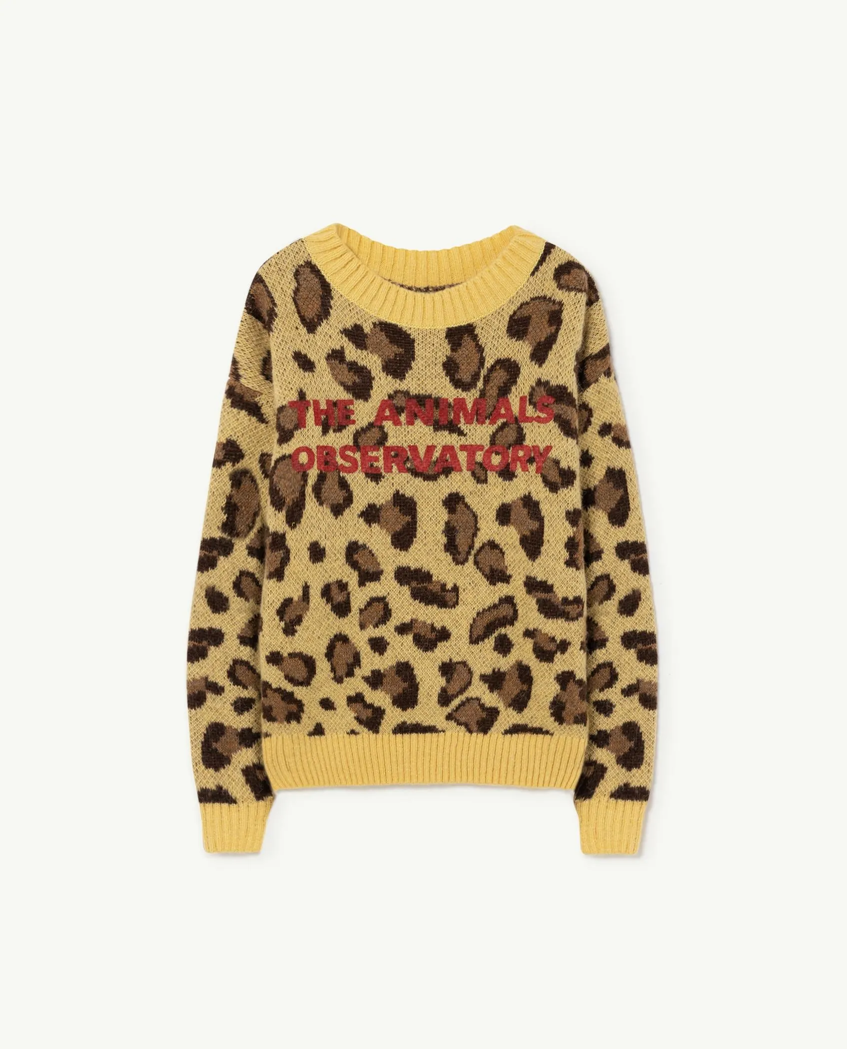 Arty Bull Kids  Sweater - Yellow The Animals Observatory