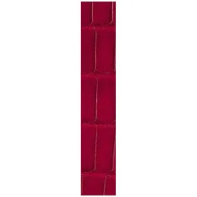 Ballon Bleu 36mm or 37mm Red Alligator Strap