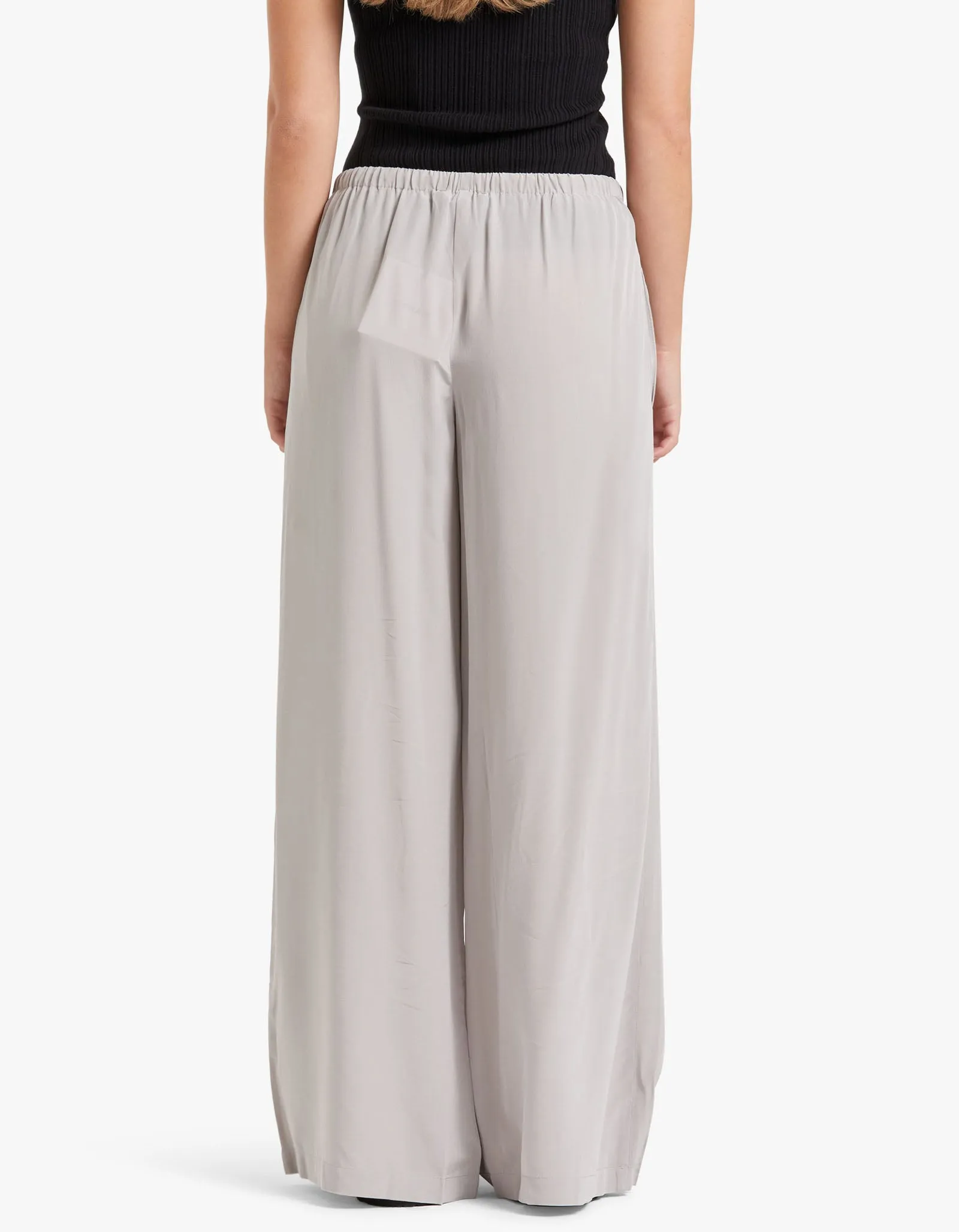 Blake Wide Leg Pant - Ash