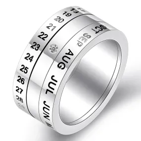 Calendario Spinner Ring