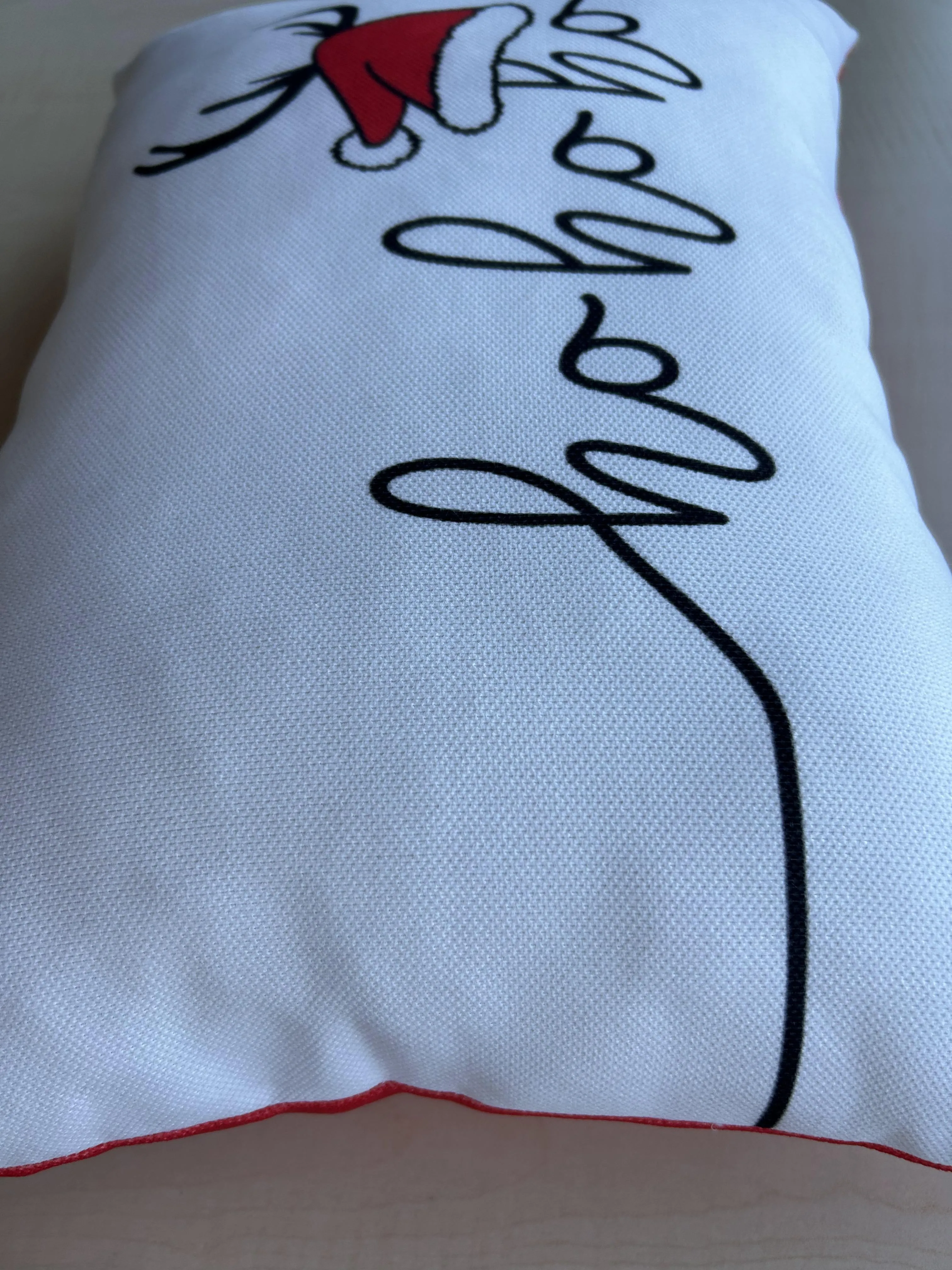 Christmas Cheer Pillow Cover, Holiday Decorating