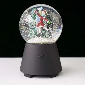 Christmas kids crystal ball Bluetooth audio rotary music box