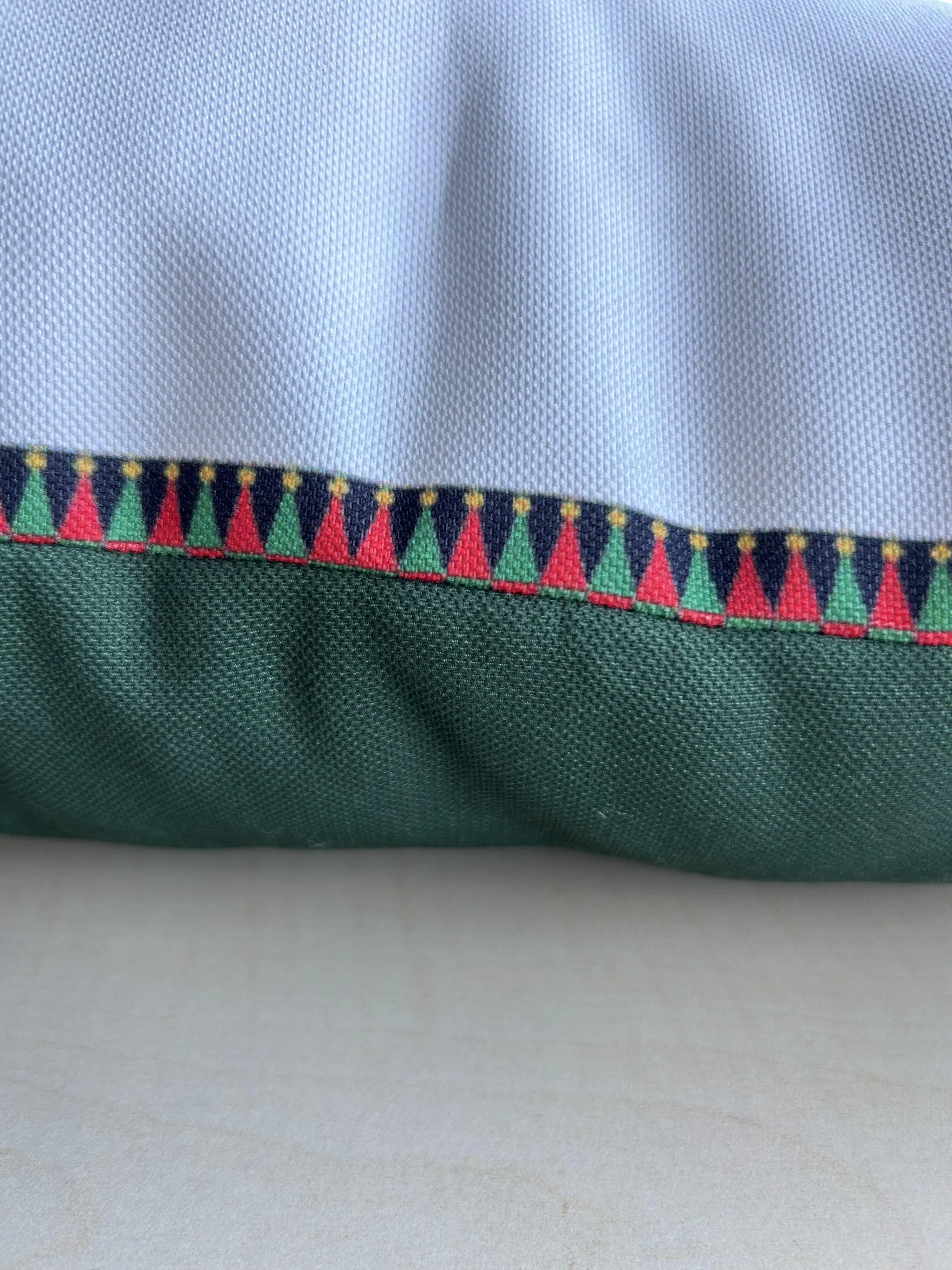 Christmas Pillow Cover, New Year Pillow Cover, Holiday Greetings Pattern Pillow Cover, Square