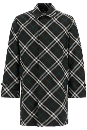 ERED\N\N'CHECKERED NYLON CAR COAT