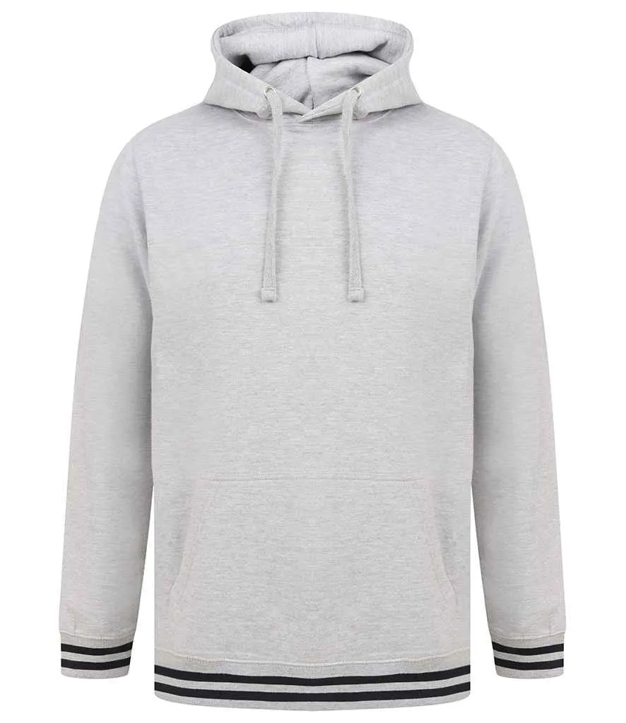 Front Row Unisex Striped Cuff Hoodie