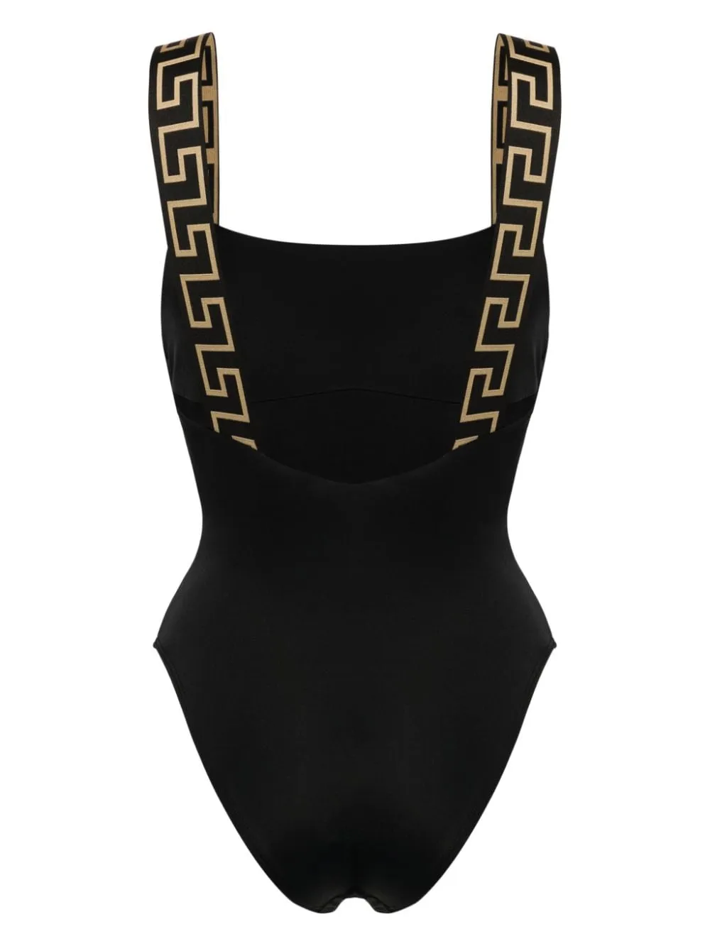 GRECA-PRINT SWIMSUIT