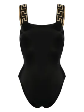 GRECA-PRINT SWIMSUIT