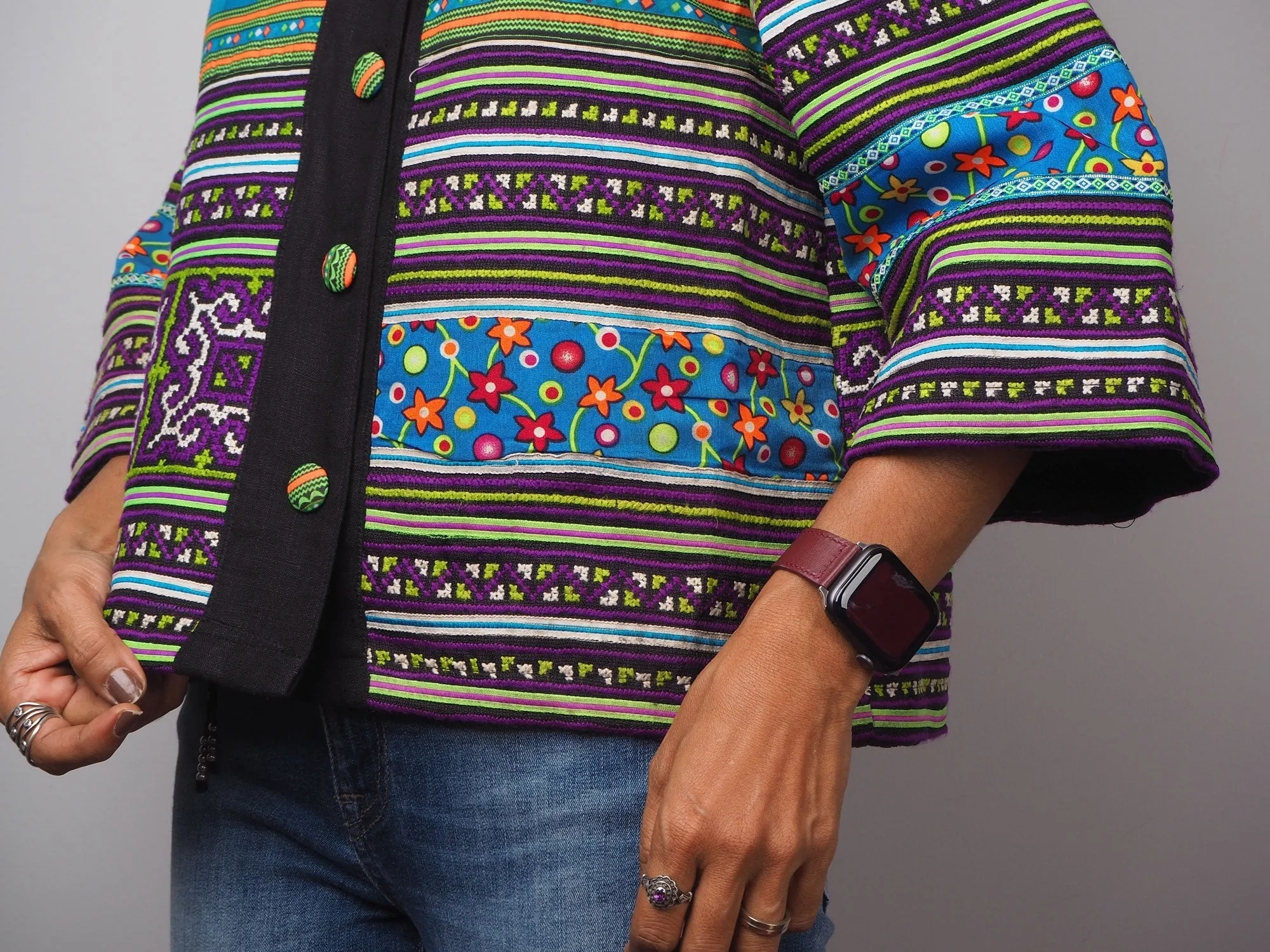 Hill tribe Blouse Top