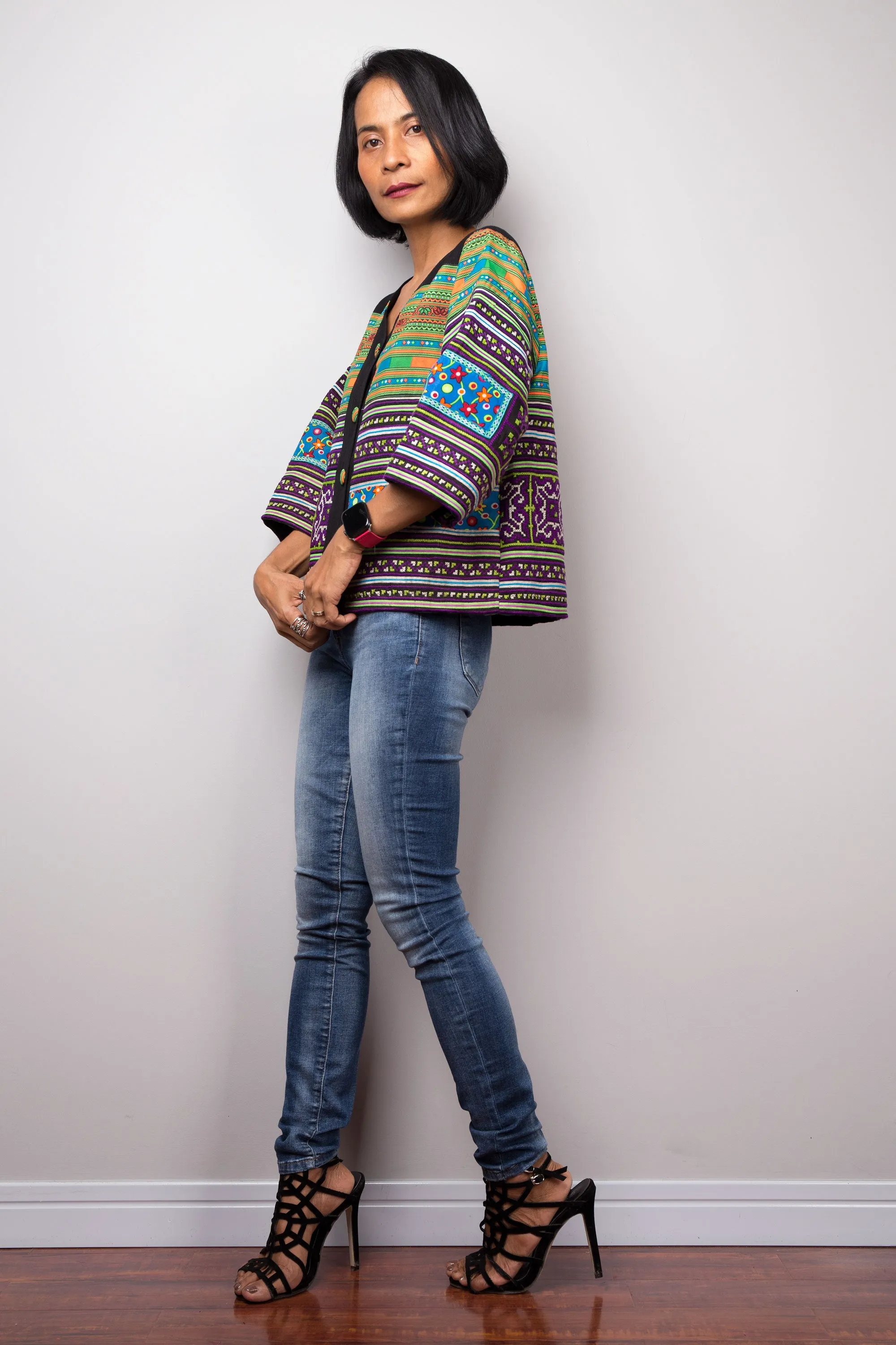 Hill tribe Blouse Top
