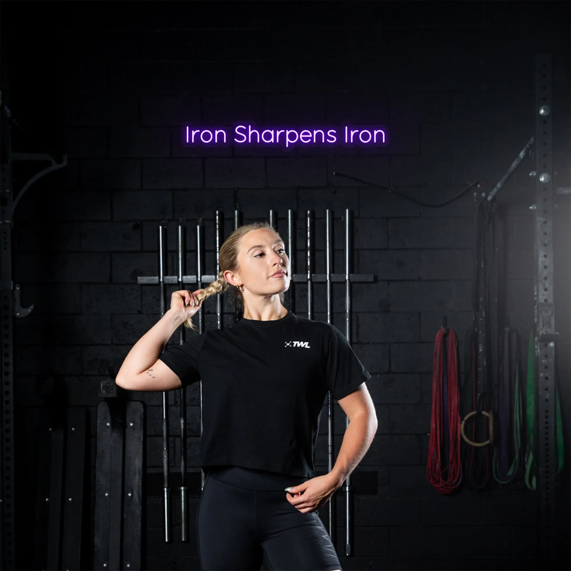 Iron Sharpens Iron LED Neon Sign - MADE TO ORDER