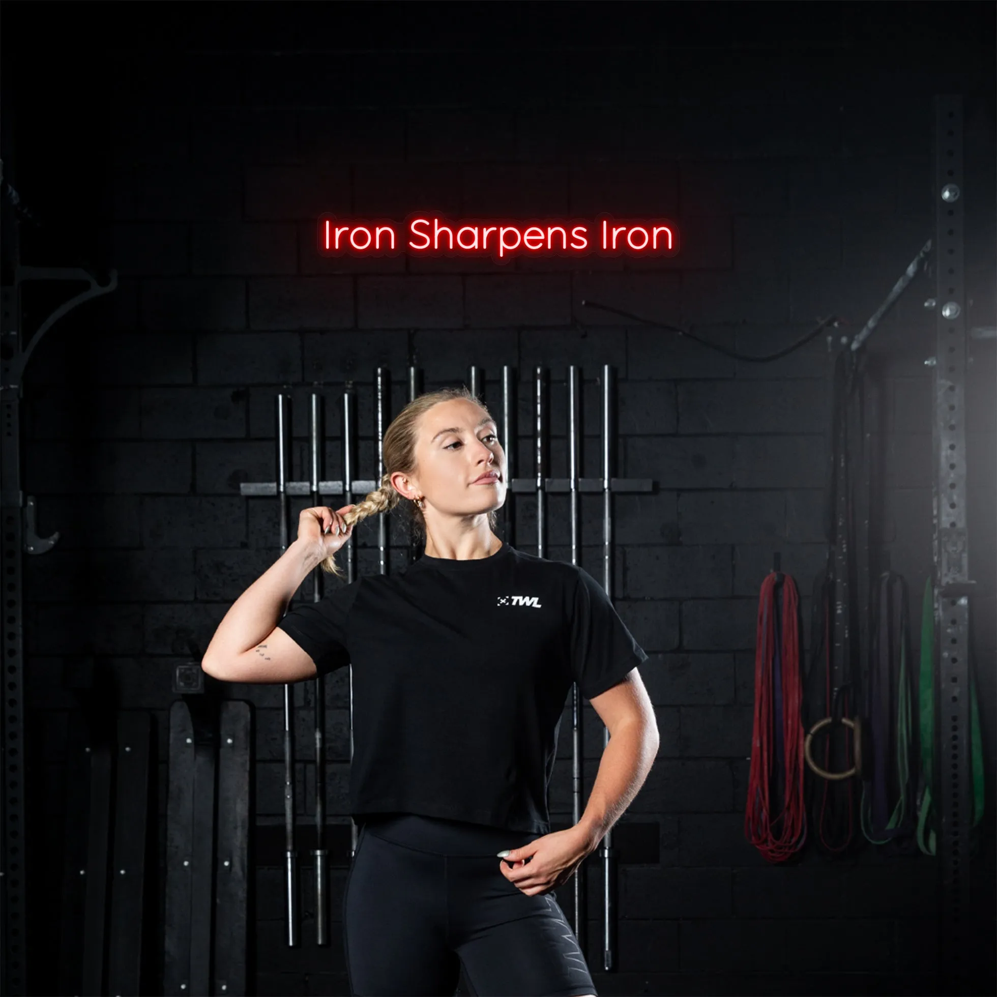 Iron Sharpens Iron LED Neon Sign - MADE TO ORDER