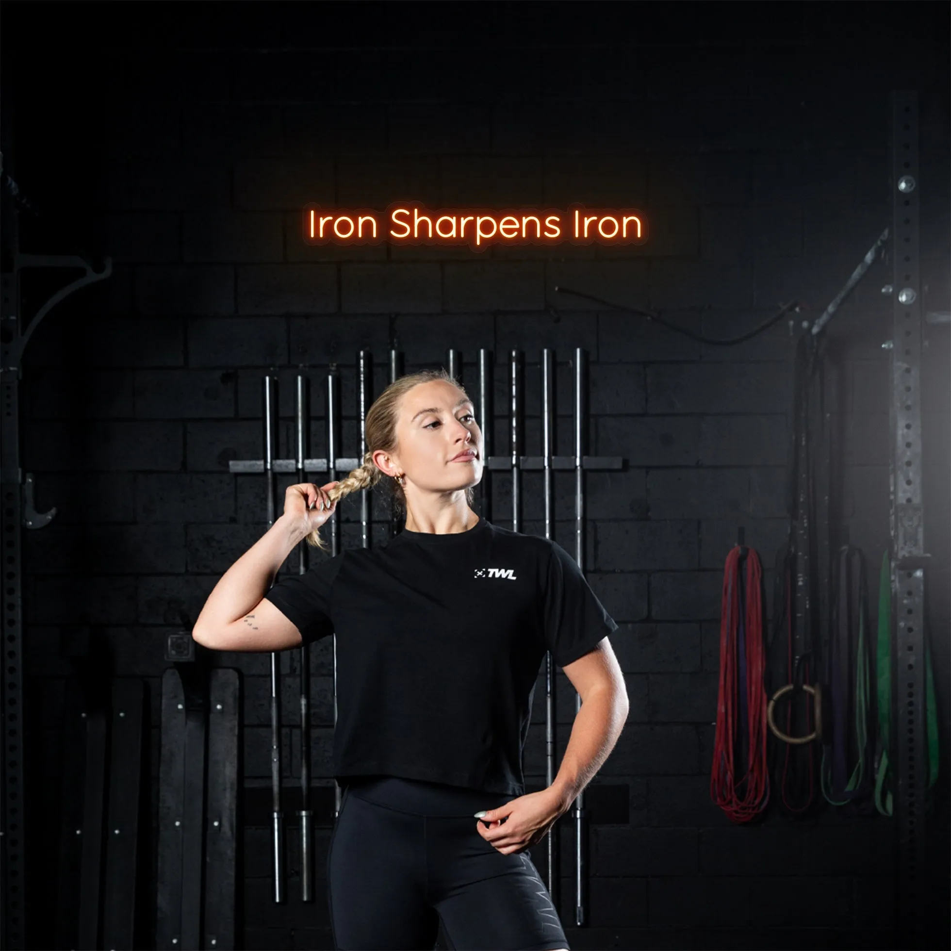 Iron Sharpens Iron LED Neon Sign - MADE TO ORDER
