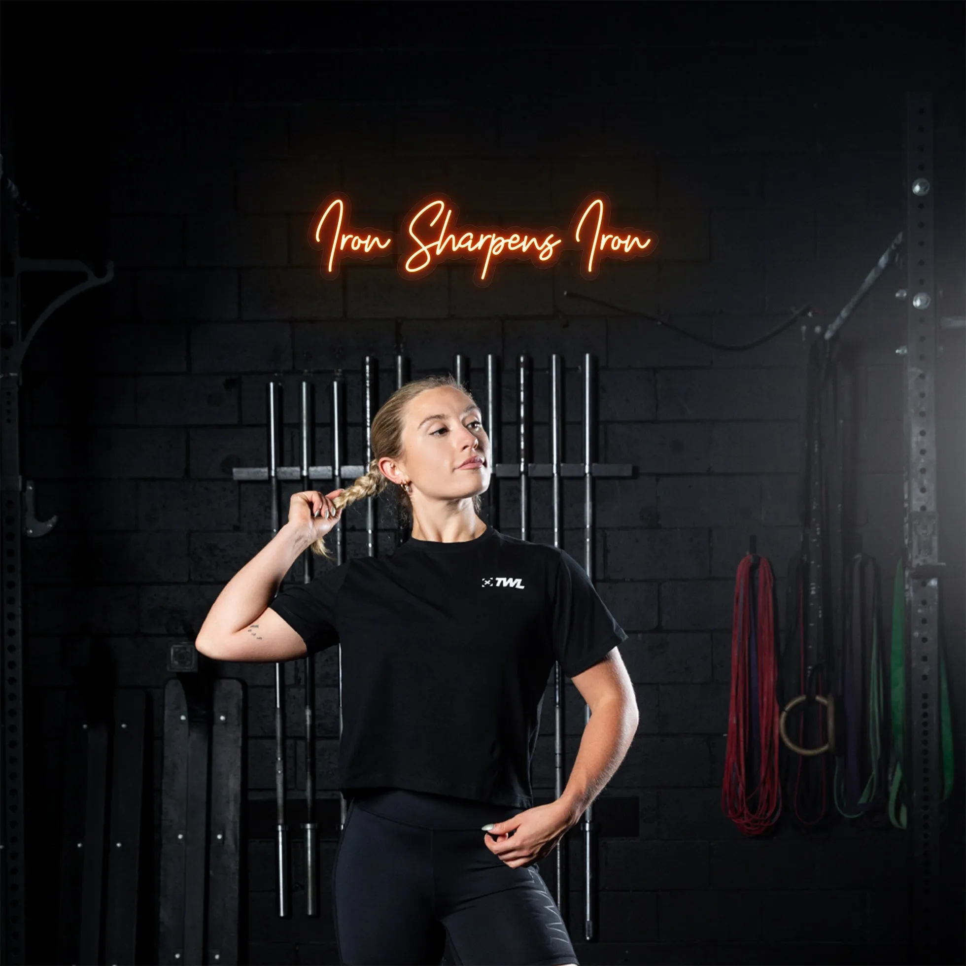 Iron Sharpens Iron LED Neon Sign - MADE TO ORDER