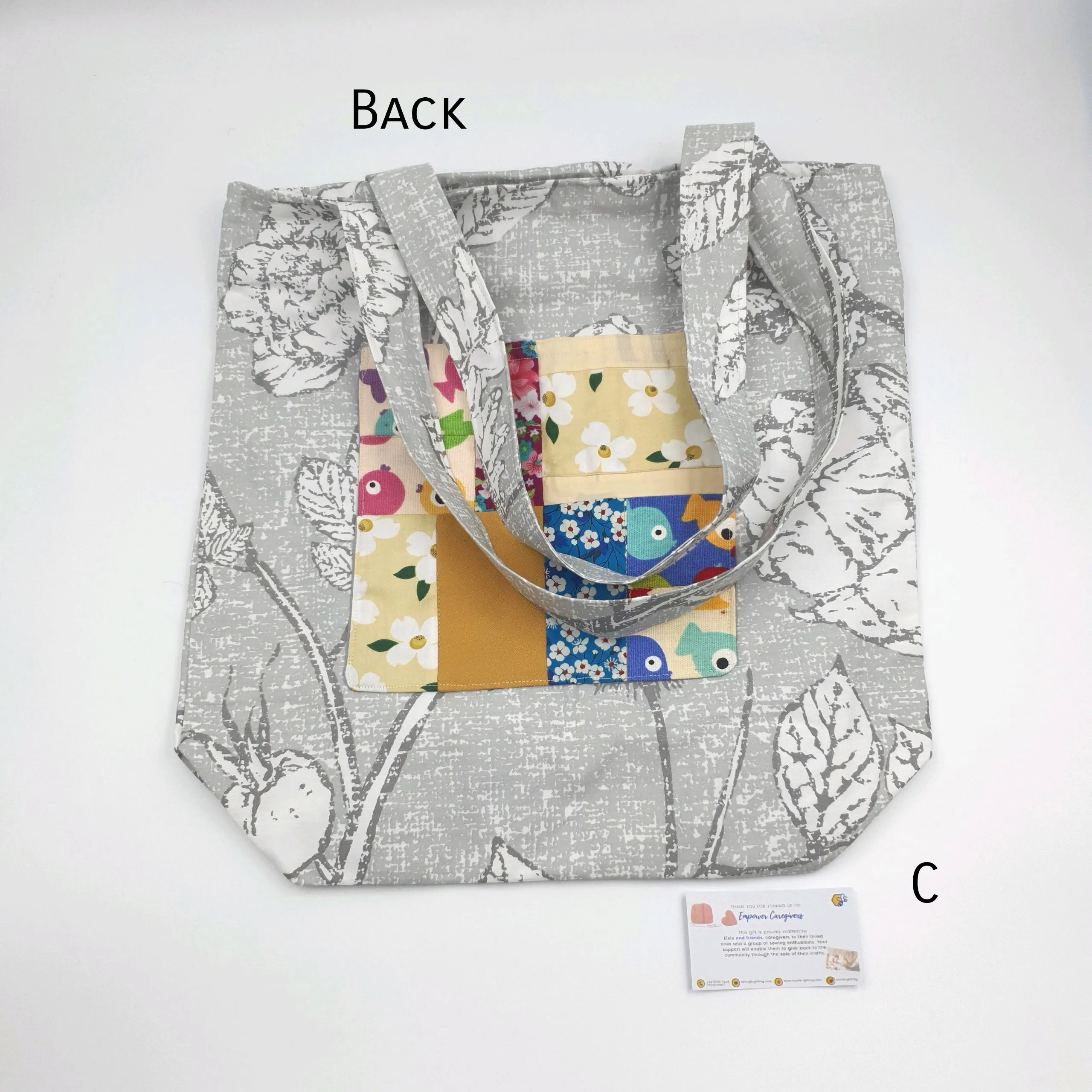 Large Patchwork Tote Bag