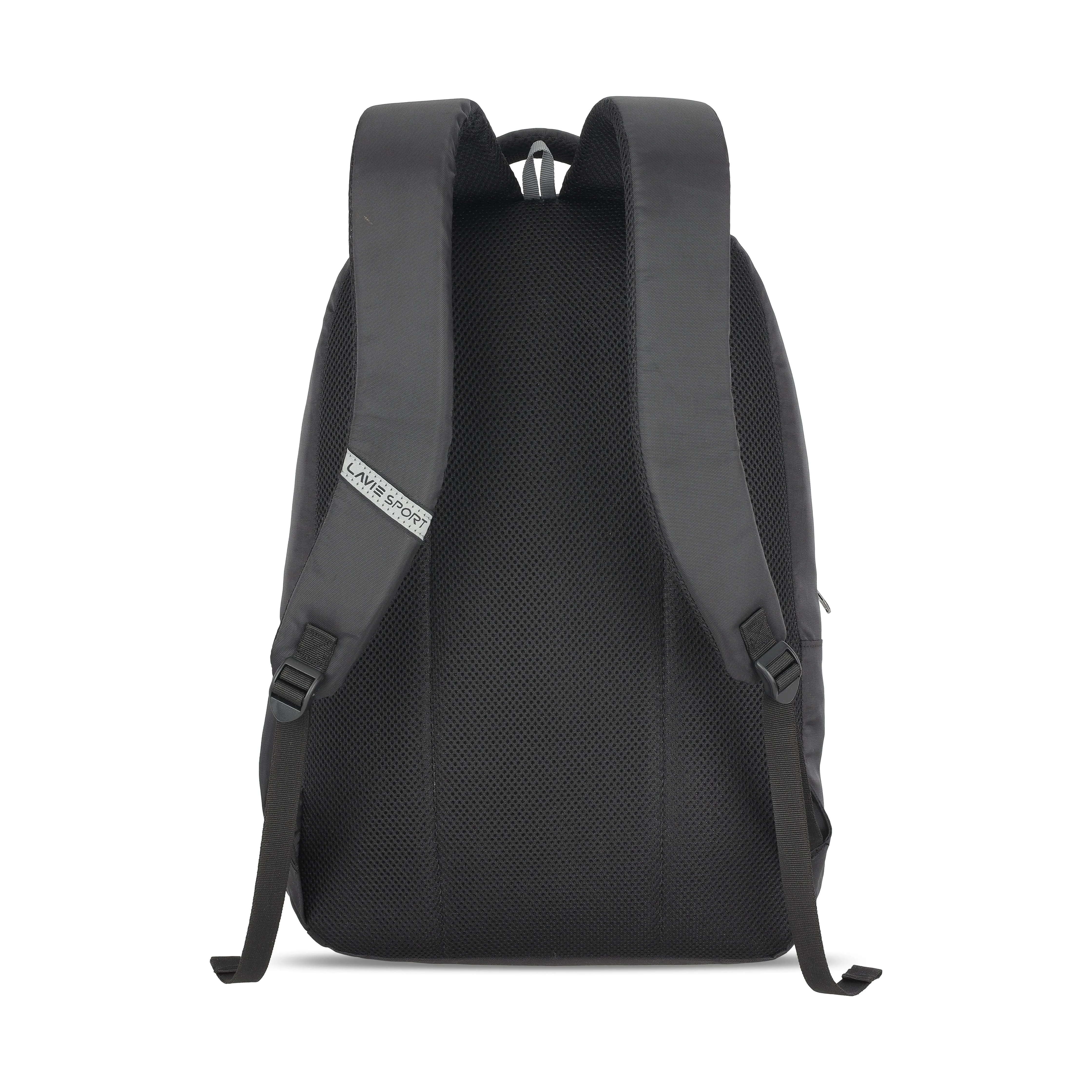 Lavie Sport Thunder 46L Laptop Backpack For Men & Women Black