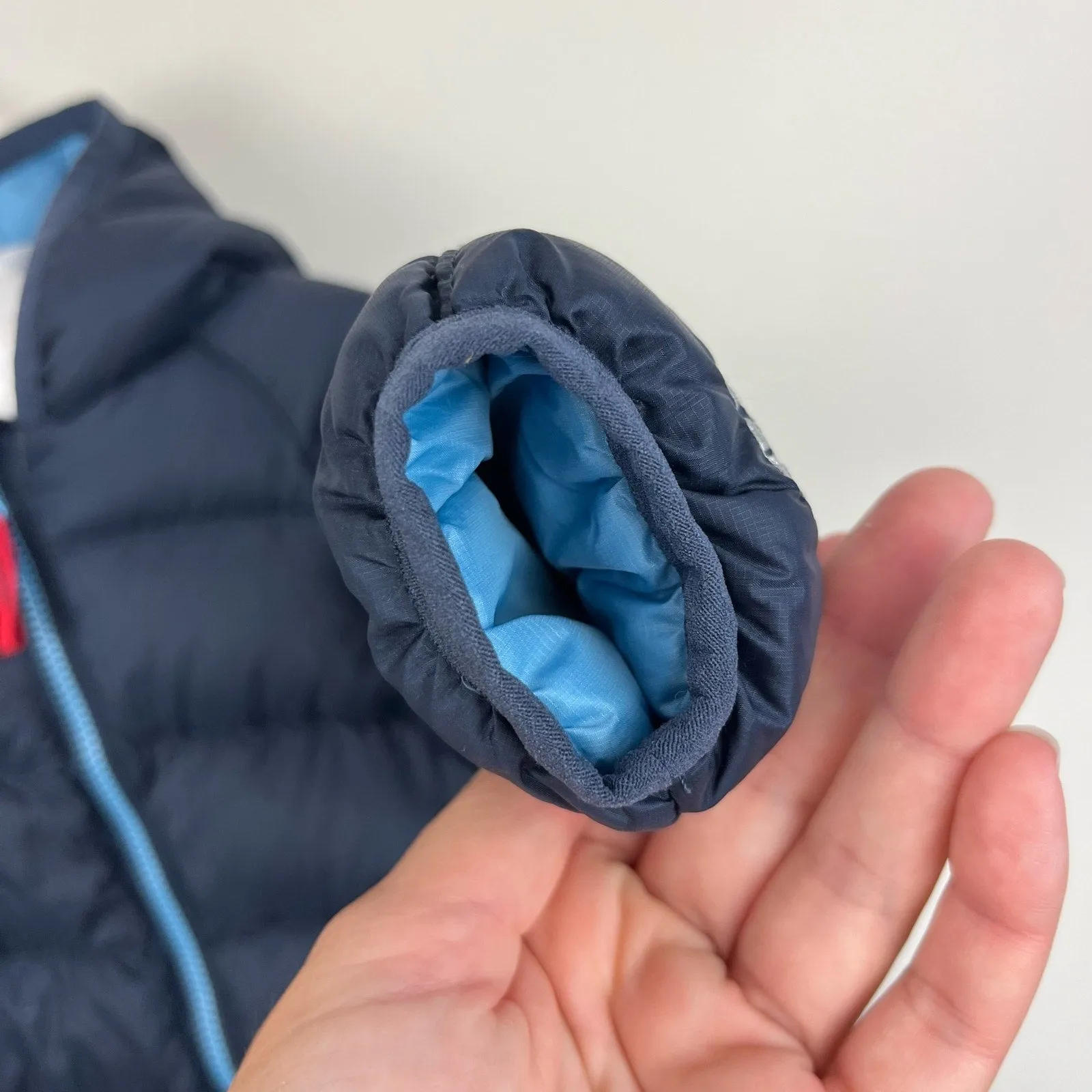 L.L. Bean Infants' Ultralight 650 Down Bunting Carbon Navy 3-6 Months