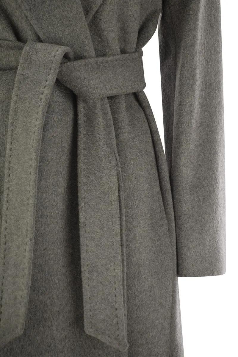 LORIANA - WOOL DRAP COAT