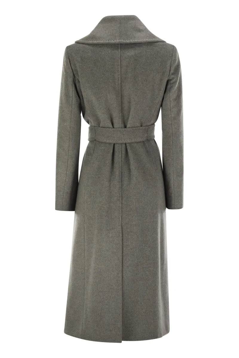 LORIANA - WOOL DRAP COAT