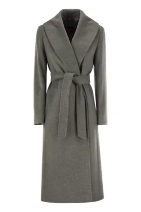 LORIANA - WOOL DRAP COAT