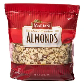 Mariani Sliced Premium Almonds, 2 Pound