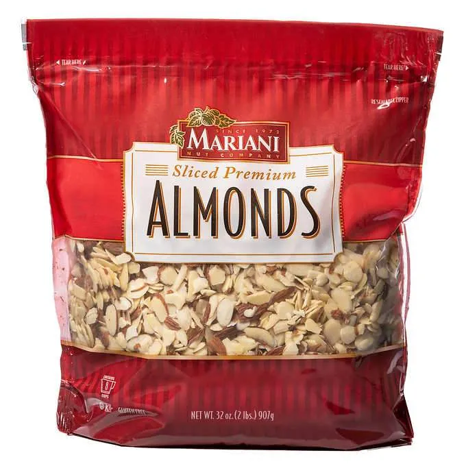 Mariani Sliced Premium Almonds, 2 Pound