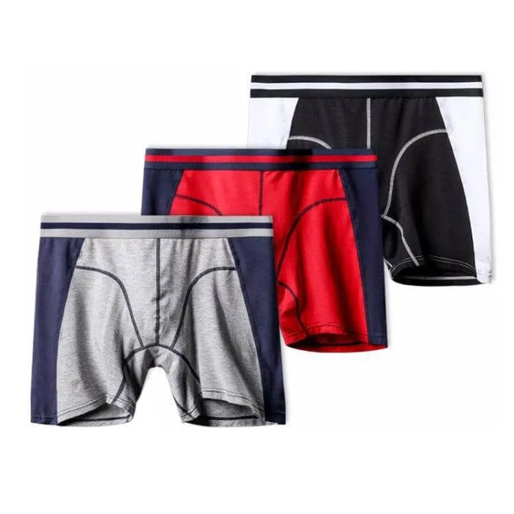 Men's Performance Colorblock Sports Underwear with Breathable Fabric