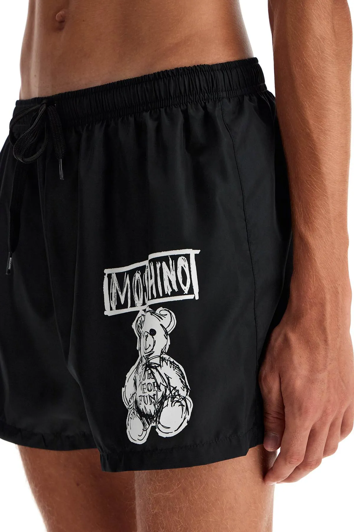 MOSCHINO sea print boxer shorts for