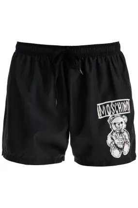 MOSCHINO sea print boxer shorts for