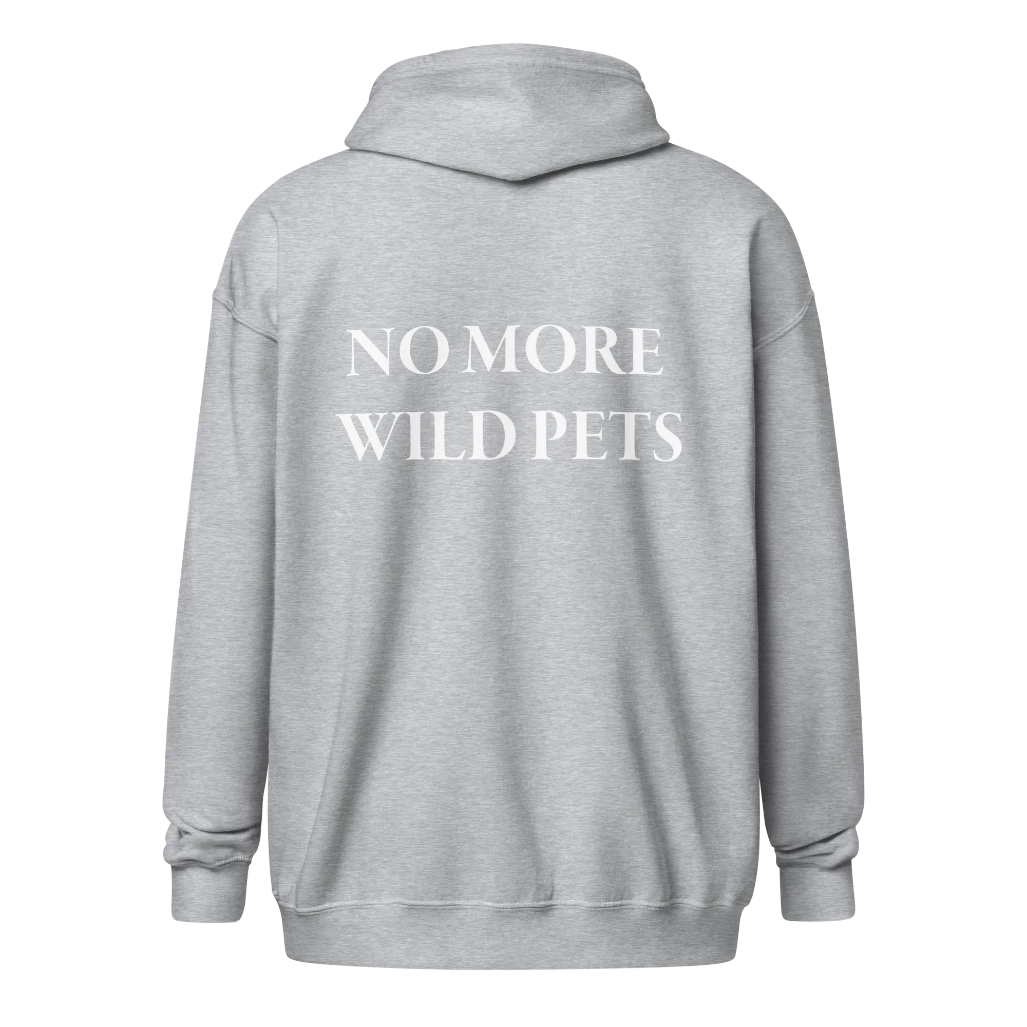 No More Wild Pets Heavy Blend Zip Hoodie